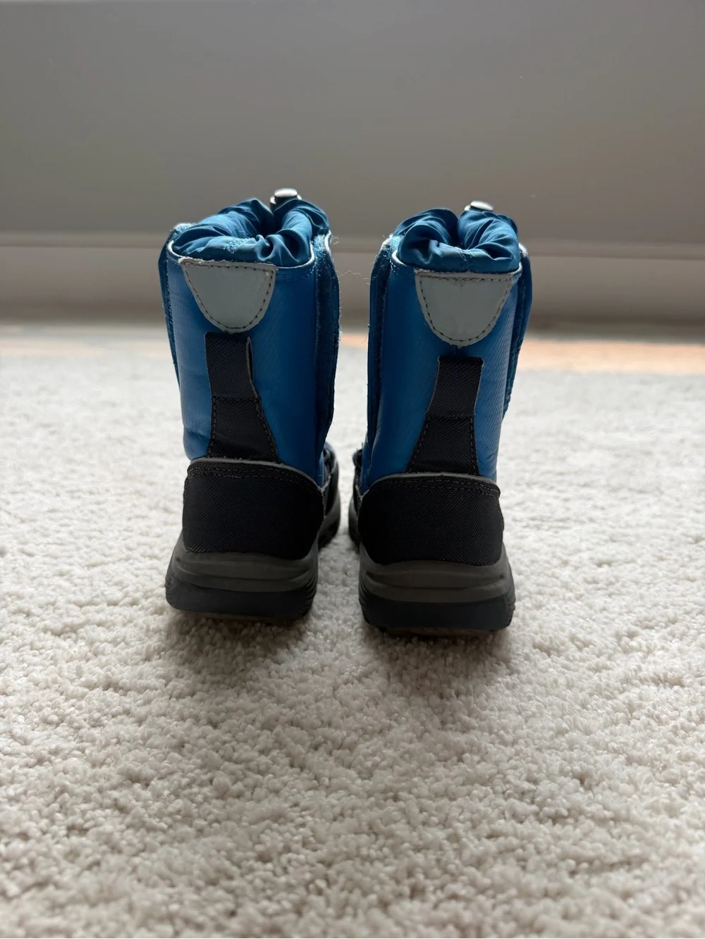 Toddler Boy Snow Boots (6M) & Winter Coat (18-24M)
